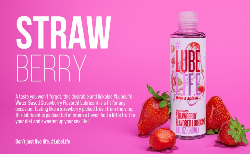 #LubeLife Water-Based Flavored Lubricant